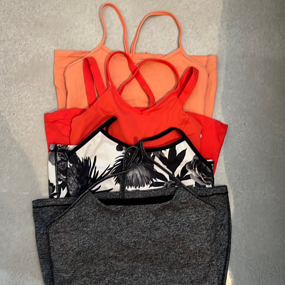 Lululemon tank bundle multicolored